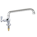 Bk Resources Optiflow Heavy Duty Faucet with Interchangeable 14" Swing Spout BKF-SPF-14-G